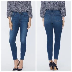NYDJ Women’s Ami Skinny ankle jeans NWT Size 00 Medium wash Mid rise Minimalist